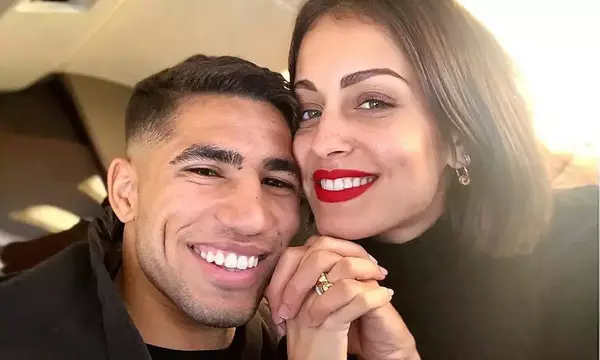 Achraf Hakimi wife